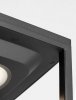 Minimalistyczna lampa solarna zewnętrzna do ogrodu z czujnikiem ruchu klasyczna LED aluminiowa kolor antracyt IP54 CANDELA LE75178 Luces Exclusivas